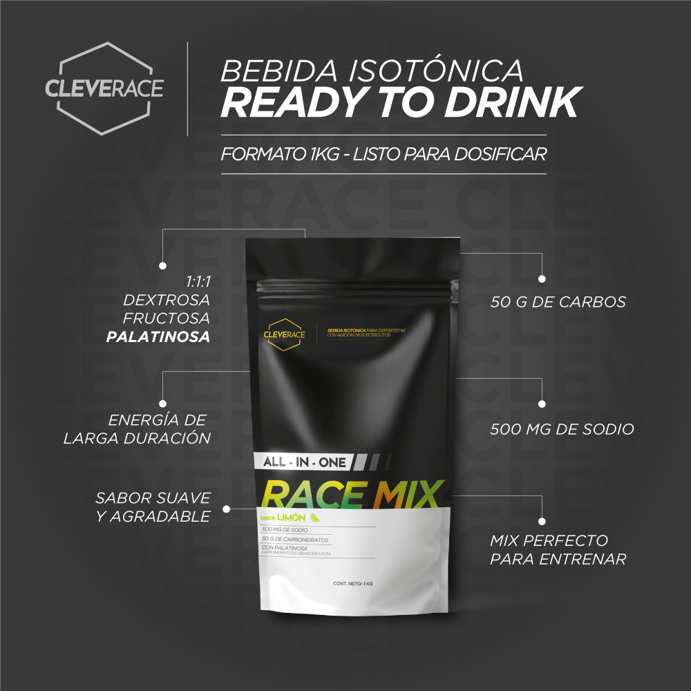 All-In-One Race Mix 1kg - Sabor Limon