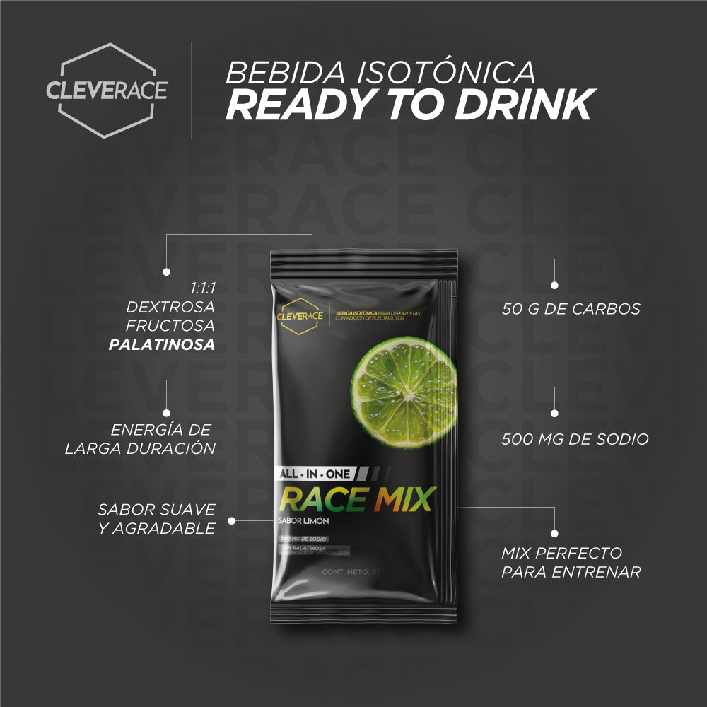 All-In-One Race Mix 55g - Sabor Limon
